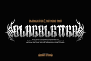 Music Blacker - Gothic Font, a Blackletter Font by Iqsiart Studio (Thumbnail 2 of 11)