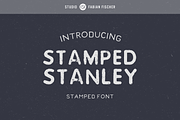 Stamped Stanley - Font, a Sans Serif Font by Studio FabianFischer (Thumbnail 1 of 5)