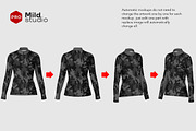 Women's Polar Jacket Mockup, a Hoody Mockup by Mildstudio (Thumbnail 6 of 6)