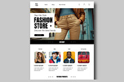 E-commerce Fashion Store Template, a Templates & Theme by studiogstock (Thumbnail 2 of 3)