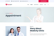 Medical & Health Website, a Landing Page Template by ArtifyWeb (Thumbnail 7 of 16)