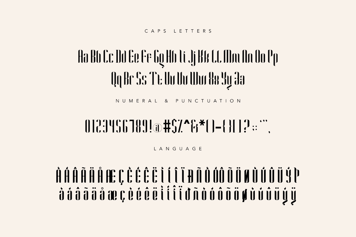 Syukur Regular Font preview 5