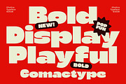 Ghotica- Bold Display Typeface, a Sans Serif Font by Comactype Foundry (Thumbnail 9 of 13)