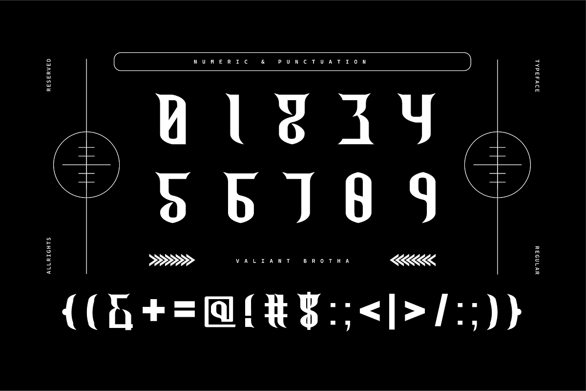 VB Sortina - Futuristic Display Font, a Sans Serif Font by VALIANTBROTHA (Photo 3 of 11)