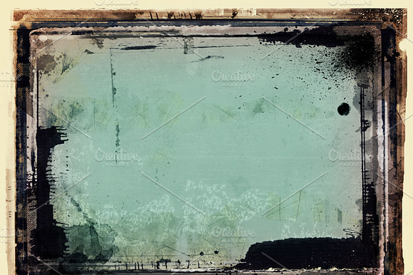 Grunge textured retro style frame preview 5