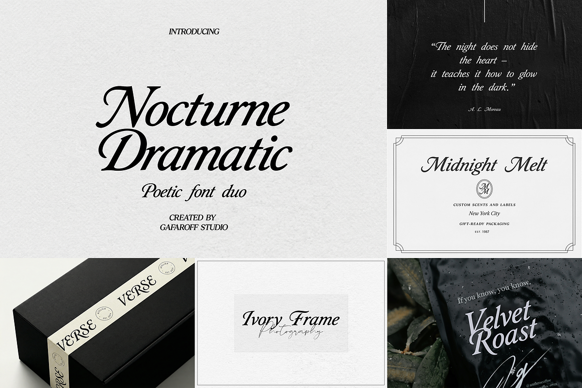 Old Money Luxury Font Collection, a Serif Font by gafaroff studio (Photo 19 of 19)