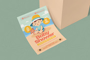 Beach Boy Baby Shower Invitation, an Invitation Template by Esensifiksi.studio (Thumbnail 2 of 2)