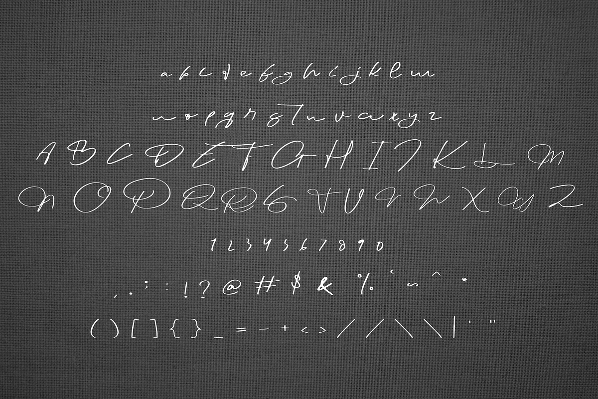 Bensu font preview 5