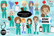 Paramedic Clipart AMB-2806, an Illustration by AMBillustrations (Thumbnail 1 of 5)