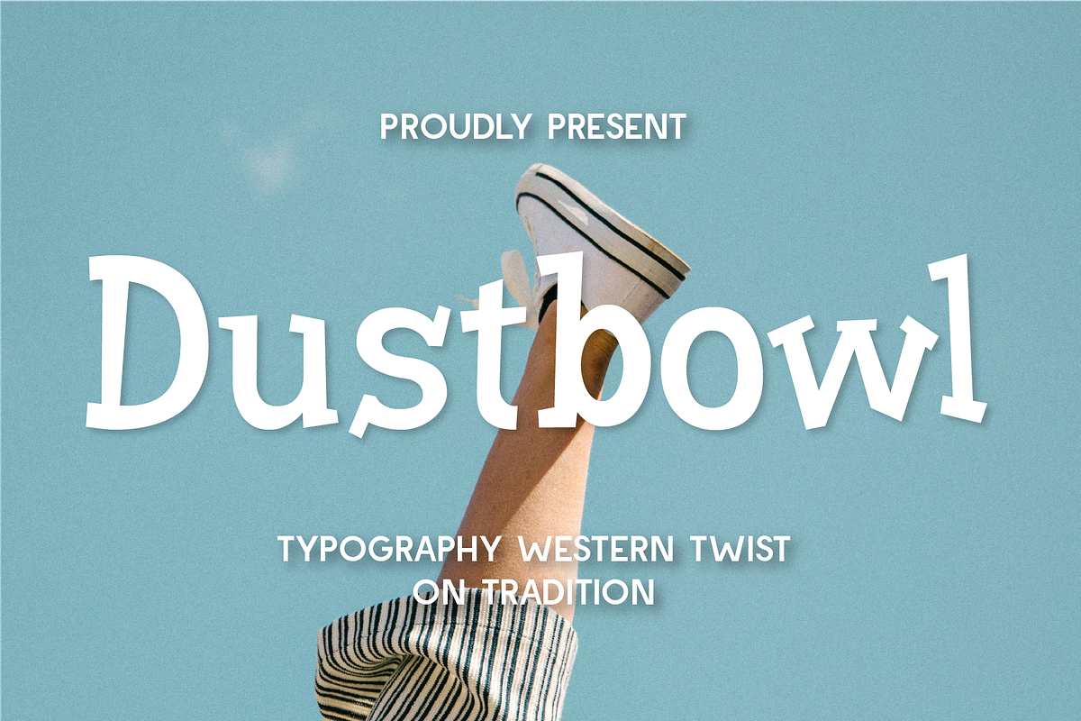 Dustbowl - Western Serif, a Serif Font by Indotype Foundry (Photo 1 of 8)