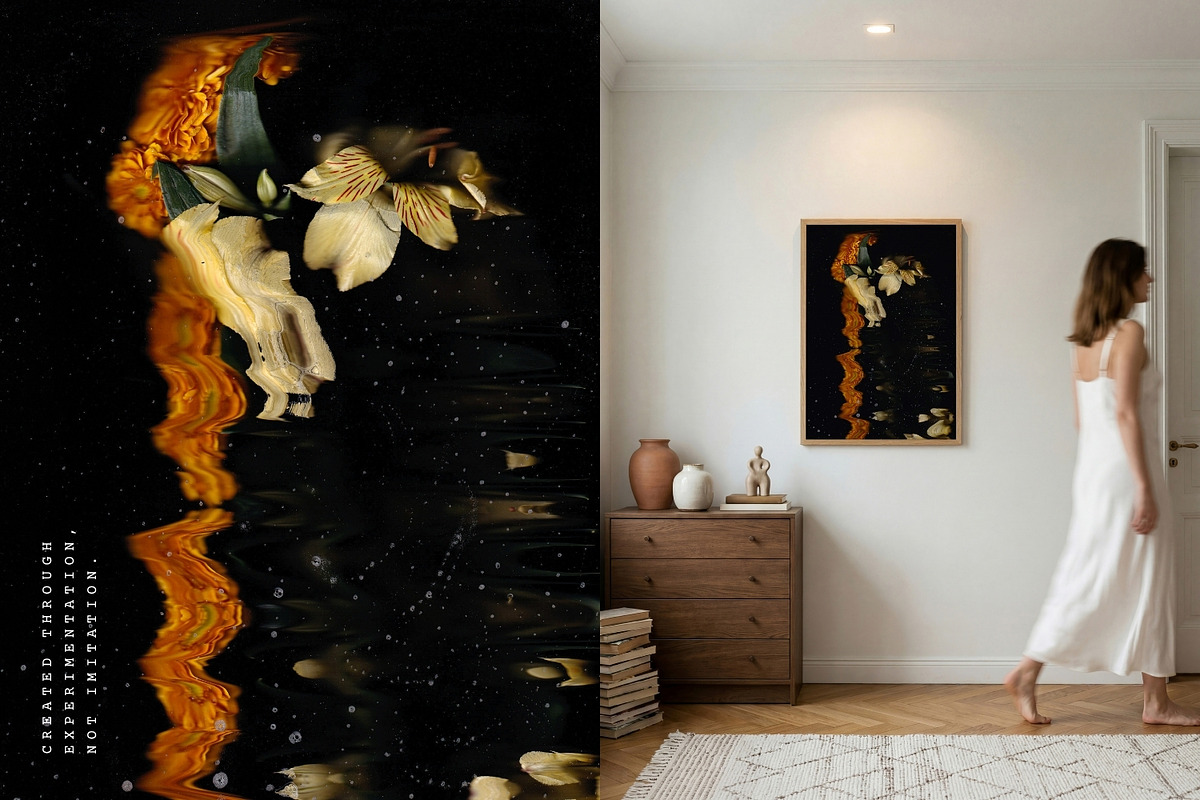 Noir Botanica Scanographs, a Texture Graphic by House of Delfina (Photo 3 of 11)