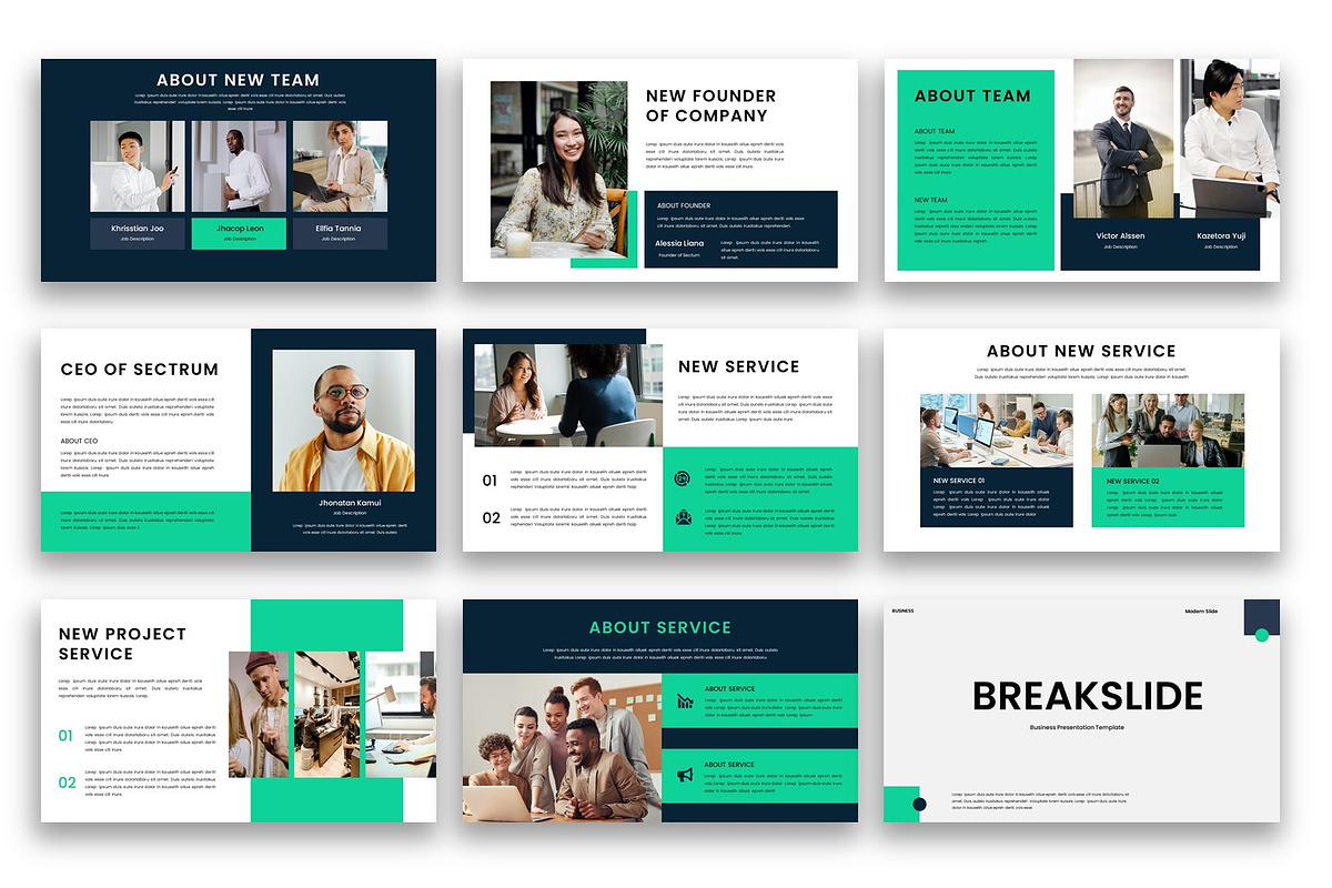 Sectrum – Business Keynote, a Presentation Template by kreatifreya (Photo 3 of 5)