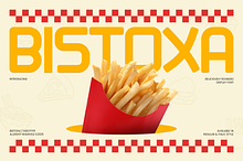 Bistoxa - Food Display Font