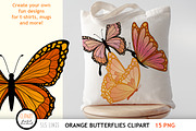 Colorful Butterfly Clipart Bundle, an Animal Illustration by SLS Lines (Thumbnail 7 of 11)