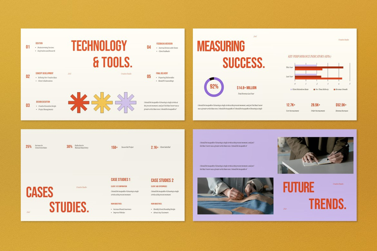 Purple Business Management Keynote, a Presentation Template by graphicook (Photo 7 of 10)