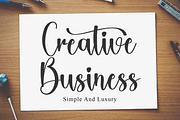 Creative Signature, a Handwritten Font by InermediaSTUDIO (Thumbnail 7 of 8)