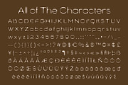 CS Austria Drawn, a Sans Serif Font by Craft Supply Co. (Thumbnail 8 of 8)