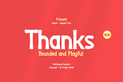 Mehogan - Round Funny Font, a Sans Serif Font by QR Design Studio (Thumbnail 12 of 12)