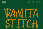 CS Damita Stitched, a Handwritten Font by Craft Supply Co. (Thumbnail 1 of 8)