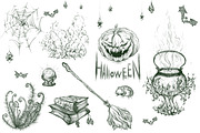 Halloween set, an Object Graphic by ArtOwl (Thumbnail 7 of 13)