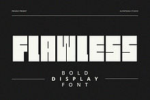 Flawless - Display Font