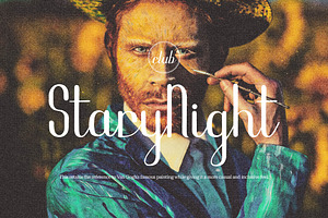 Fangogh Modern Script Font