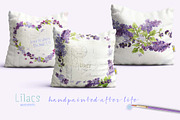 Lovely Lilacs-Design Pack!, an Illustration by watercolorwild.graphics (Thumbnail 5 of 7)