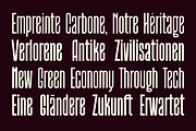 Wakatobi - Ultra Condensed Font, a Sans Serif Font by Creative Corner (Thumbnail 21 of 21)