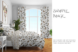 Bedding & Curtains Via Smart Objects