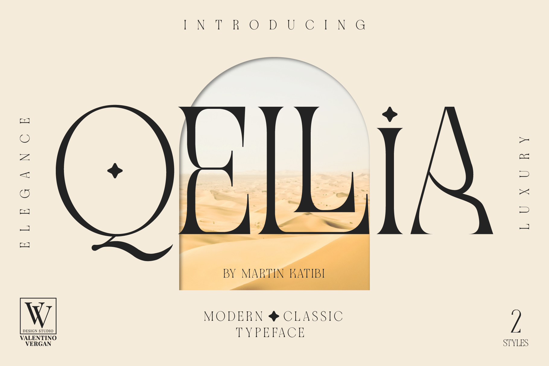 Qellia - Modern Typeface