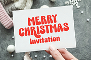 Retro Holiday - Groovy Display Font, a Handwritten Font by SaktiAvellin (Thumbnail 8 of 9)