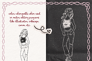 90s Clipart, Retro Nineties Set, an Object Illustration by The October Creative (Thumbnail 2 of 6)