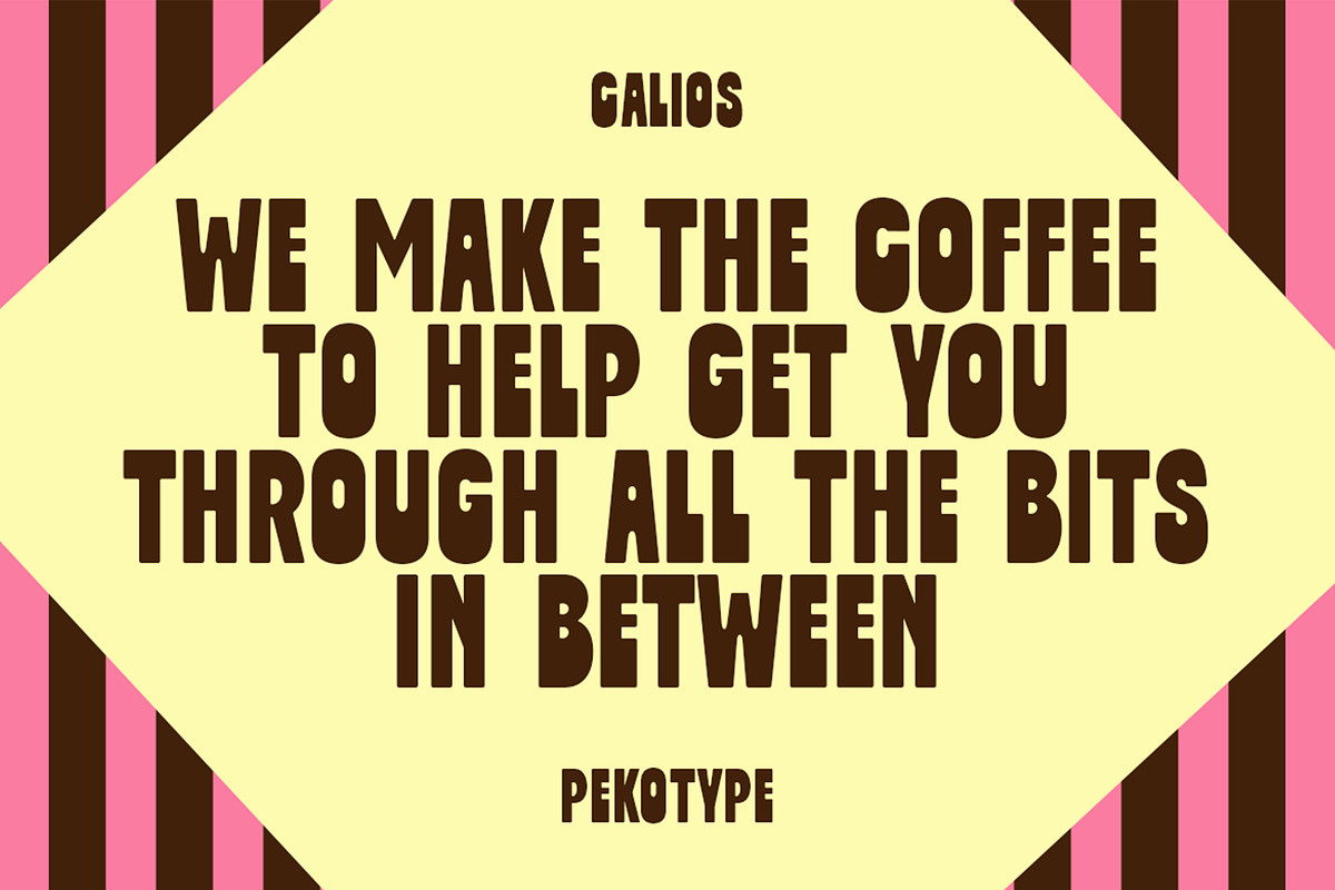 Calios - Bold Condensed Logo Font, a Font by Pekotype (Photo 7 of 15)
