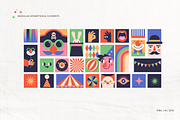 Geometrical Circus illustrations, a Decorative Illustration by Marish (Thumbnail 10 of 10)