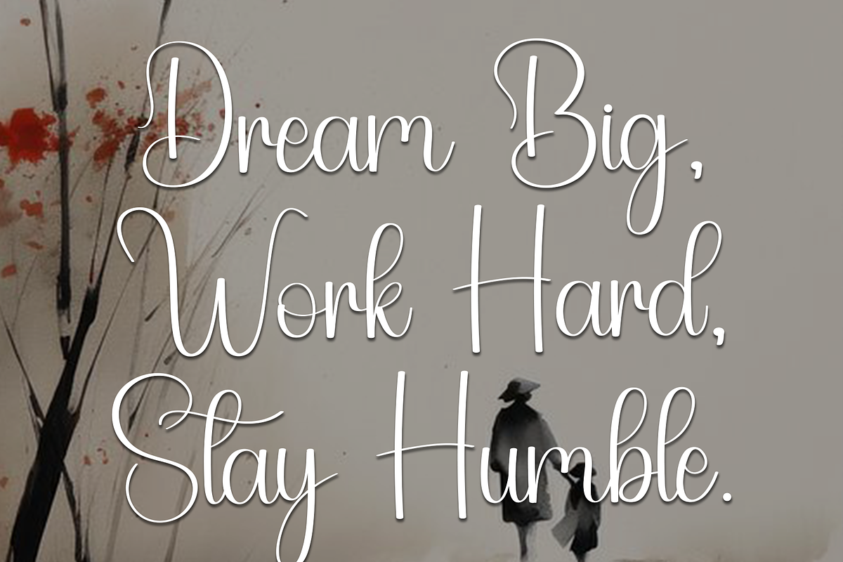 Signature Studio, a Handwritten Font by InermediaSTUDIO (Photo 5 of 8)