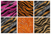 Tiger Glitter Ink Textures, a Pattern Graphic by CitraGraphics (Thumbnail 2 of 5)