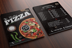 Italian Pizza Flyer Template