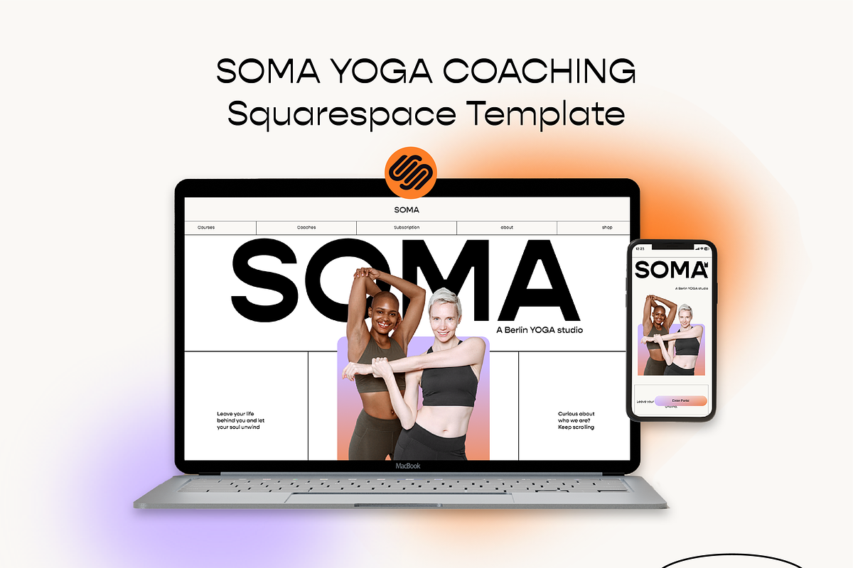 SOMA Coaching Squarespace Template, a Squarespace Template by dunagency (Photo 1 of 6)