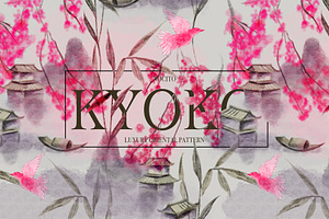 Kyoko, Luxury Oriental Pattern