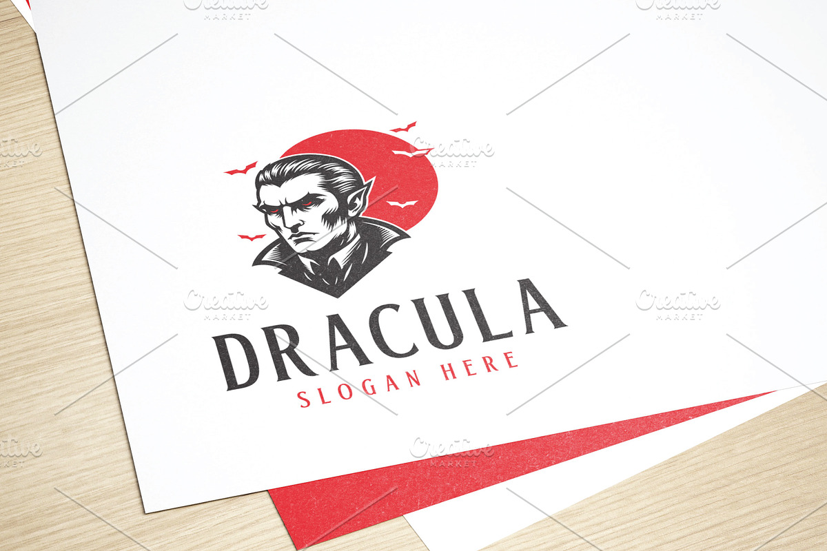 Dracula Logo, a Branding & Logo Template by Pixes (Photo 2 of 2)