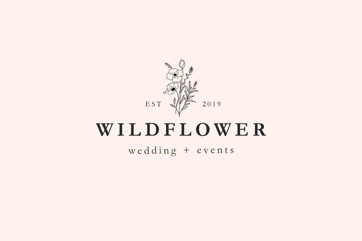 Wildflowers Line Art No:7, a Texture Illustration by Kaya Fonts (Photo 2 of 17)