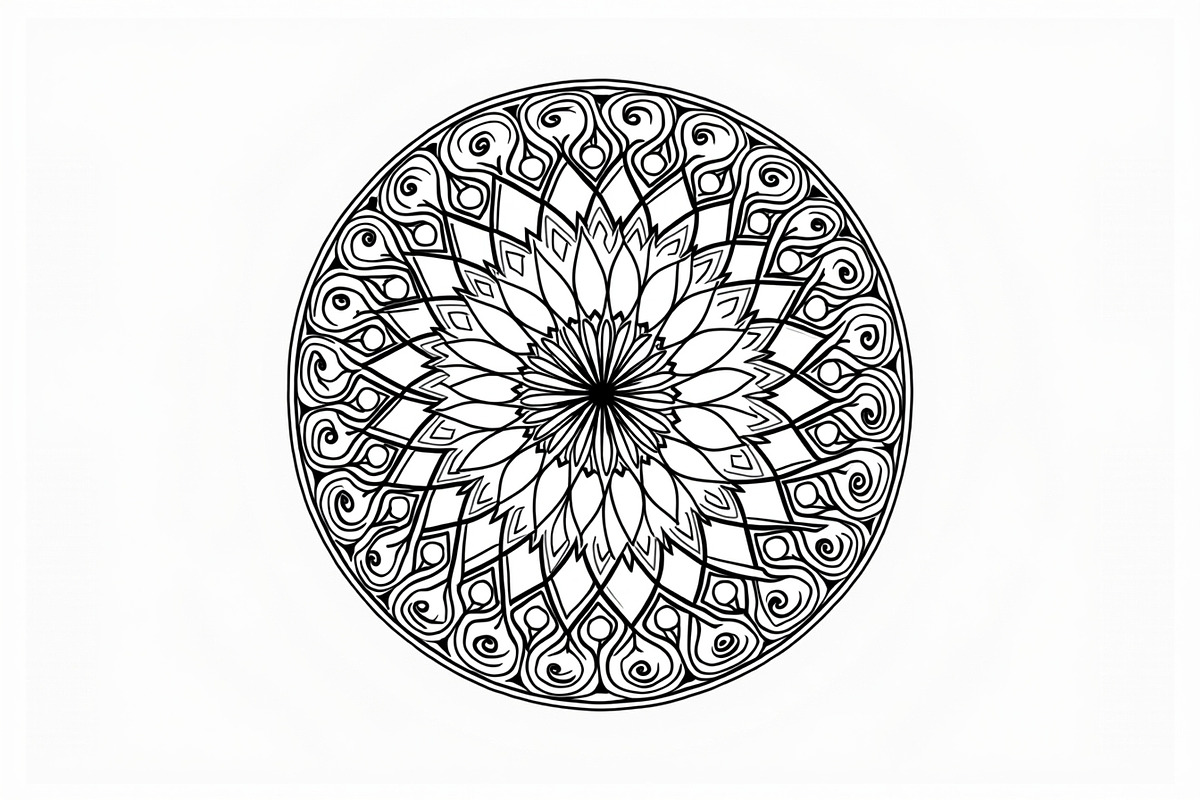 mandala, mandala art, mandala design, an Object Graphic by balal (Photo 7 of 14)