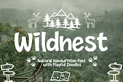 Wildnest Natural Handwritten Font, a Handwritten Font by cocodesign (Thumbnail 1 of 8)