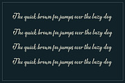 Minthas, a Script Font by Amarlettering (Thumbnail 6 of 7)