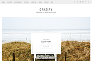 Gratify - Responsive Wordpress Theme, a WordPress Template by Nudge Media Design (Thumbnail 2 of 3)