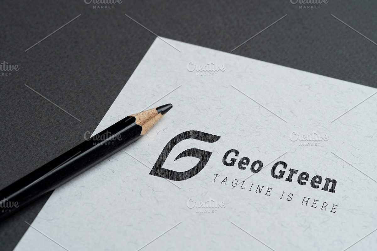 Nature leaf logo letter G, a Branding & Logo Template by Izalsye (Photo 3 of 4)