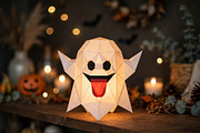 Haloween Ghost - 3d papercraft, a Card Template by PAPER amaze (Thumbnail 2 of 5)