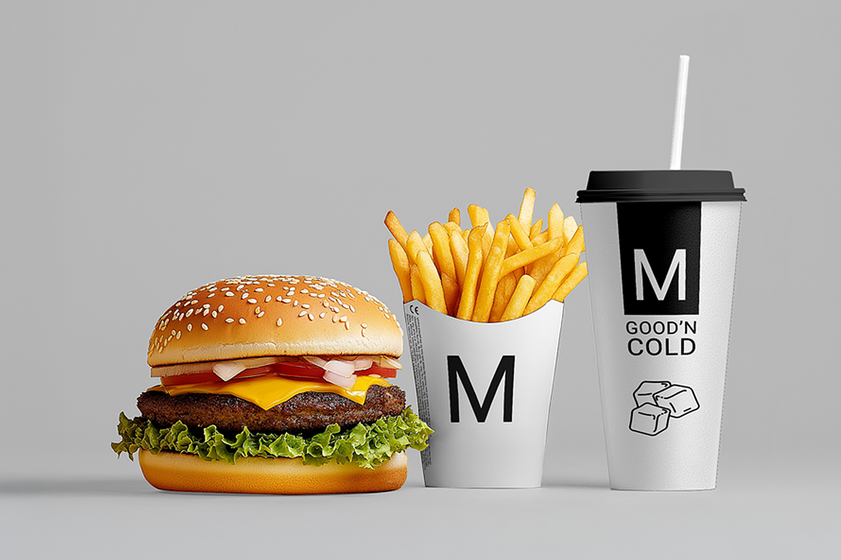 Fast food Branding Mockups, a Packaging Mockup by AnagramDesign (Photo 3 of 6)