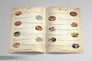 Vintage Food Menu & Business Card, a Brochure Template by BettyDesign (Thumbnail 4 of 8)