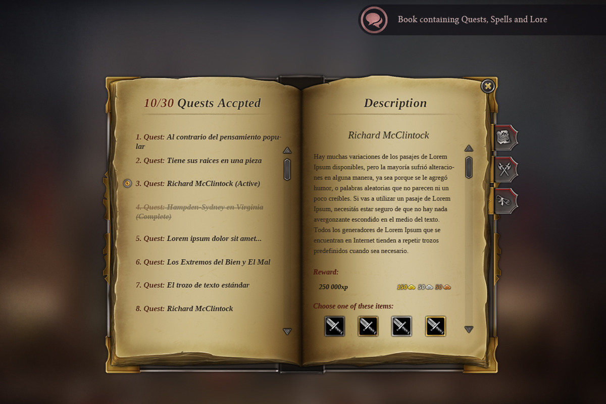 Bloodsteel Game and Web UI, a Templates & Theme by Kodiak Graphics (Photo 4 of 7)